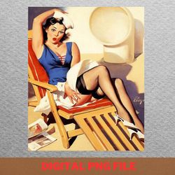 pinup social scenes png, pinup png, pinup girls digital png files