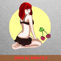 pinup boutique finds png, pinup png, pinup girls digital png files
