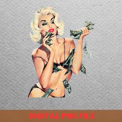 pinup cultural resurgence png, pinup png, pinup girls digital png files