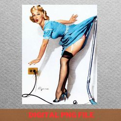 pinup aviation themes png, pinup png, pinup girls digital png files