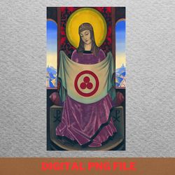 our lady peace genre exploration png, our lady peace png, virgin mary digital png files