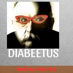 diabeetus health apparel png, diabeetus png, wilford brimley digital png files