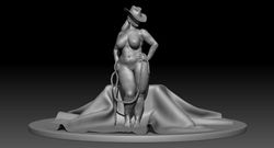 3d sexy girl stl file ready for 3dprint