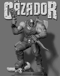 3d stl el cazador