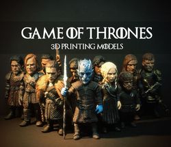 3d stl file game of thrones set for cnc router carving machine artcam aspire