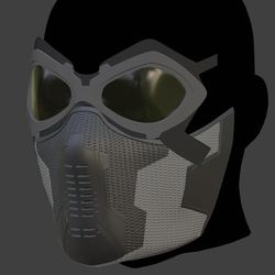 winter soldier mask stl pack