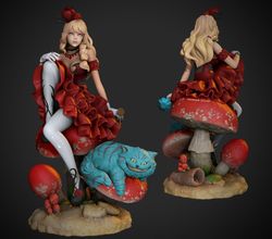 alice in wonderland 3d printing files