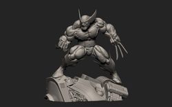 wolverine on sentinel 3d printing stl files