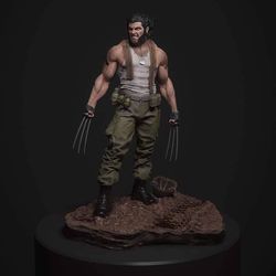 wolverine soldier 3d print stl files