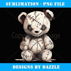 halloween teddy bear costume halloween zombie teddy bear - special edition sublimation png file