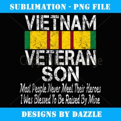 Vintage US Military Family Vietnam Veteran Son - Creative Sublimation PNG Download