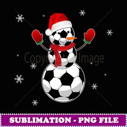 funny christmas soccer balls santa snowman xmas boys - modern sublimation png file