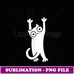 hang in there! funny ca t - png transparent sublimation file