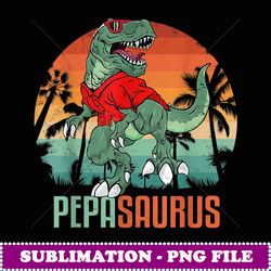 pepasaurus t rex pepa saurus dinosaur wearing sunglasses - digital sublimation download file