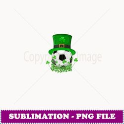 shamrock soccer wearing leprechaun hat st patricks day gift -