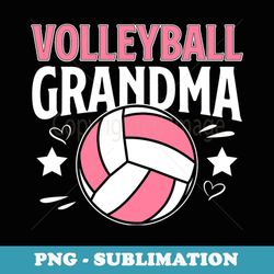 volleyball grandma of a volleyball player grandmother - premium sublimation digital download