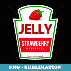 lazy costume s strawberry jelly jar for halloween - stylish sublimation digital download