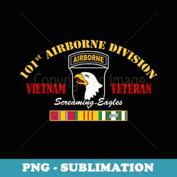 101st Airborne Division Vietnam Veteran - Vintage Sublimation PNG Download