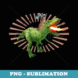 funny rex with battle cat - aesthetic sublimation digital file