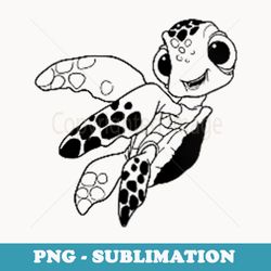 disney pixar finding nemo squirt outline pocket wave - aesthetic sublimation digital file