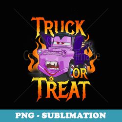 disney pixar cars halloween vampire truck or treat - trendy sublimation digital download