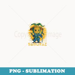 japanese samurai corn cob warrior ukiyo sensei samurai - stylish sublimation digital download