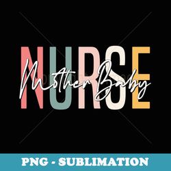 vintage mother baby nurse postpartum mom baby nursing - digital sublimation download file