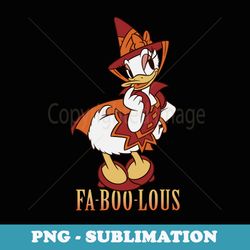 disney halloween daisy duck witch costume fa-boo-lous - trendy sublimation digital download