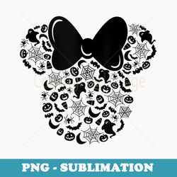 disney minnie mouse halloween spooky fun - instant png sublimation download