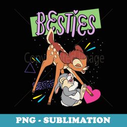 disney bambi and thumper besties bff best friends valentine - high-resolution png sublimation file