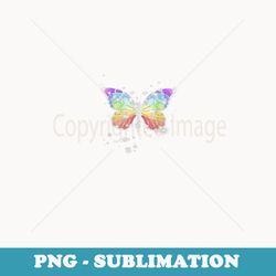 beautiful butterfly with stars - signature sublimation png file