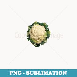 cauliflower funny vegetable halloween costume - sublimation png file