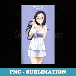 japanese anime otaku manga fan cute lewd waifu ja24610d03v09 - sublimation png file