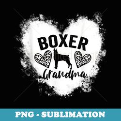 boxer grandma boxer nana boxer dog lover - instant png sublimation download