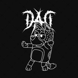 death metal bluey dad png, bluey birthday png, my birthday png, birthday party png, birthday gifts png