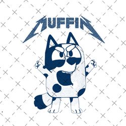 muffin bluey metal png instant download | bluey clipart | bluey and bingo