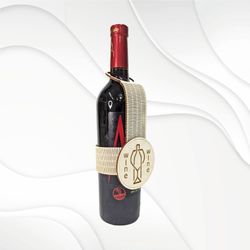 wine bottle decor, cut model for laser machines. laser cutting design, svg dxf files, laser cut pattern, laser project.