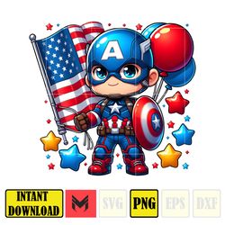 captain america png, funny cartoon fourth of july png, cartoon independence day png, 4th of july png
