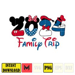 2024 family trip png, magical castle png, retro 4th of july png, happy 4th of july png, fourth of july, america flag