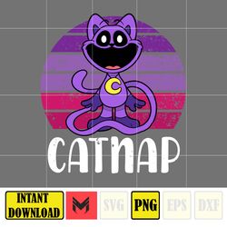 catnap png, poppy playtime chapter 3 smiling critters catnap png, instant download