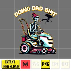 doing shit png, skeleton dad png, beer dad bod png, funny skeleton doing dad shit, trendy father's day png