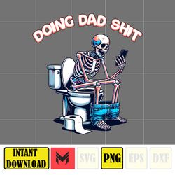doing shit png, skeleton dad png, beer dad bod png, funny skeleton doing dad shit, trendy father's day png.