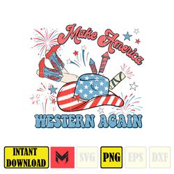 make america western again png, 4th of july png, patriotic png, independence day png, fourth of july png, freedom png