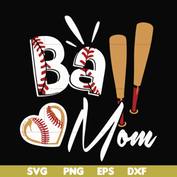 ball mom svg, png, dxf, eps file fn000253