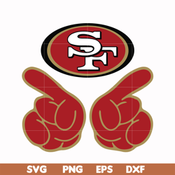 san francisco 49ers svg, 49ers svg, nfl svg, png, dxf, eps digital file nfl0710202027l