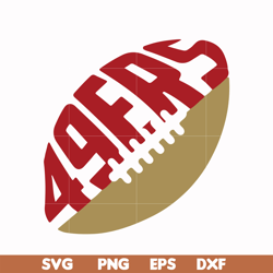 san francisco 49ers svg, 49ers svg, nfl svg, png, dxf, eps digital file nfl0710202044l