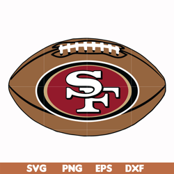 san francisco 49ers svg, 49ers svg, nfl svg, png, dxf, eps digital file nfl071020208l