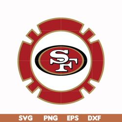 san francisco 49ers svg, 49ers svg, nfl svg, png, dxf, eps digital file nfl071020209l