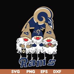 gnomes st. louis rams svg, gnomes svg, rams svg, png, dxf, eps digital file nnfl0307016