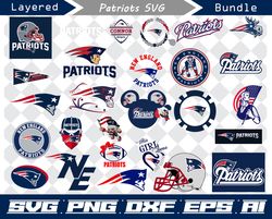 new england patriots svg, png, dxf, eps, ai, new england patriots cut files, new england patriots logo, nfl svg